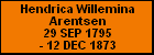 Hendrica Willemina Arentsen