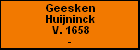 Geesken Huijninck