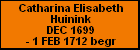 Catharina Elisabeth Huinink