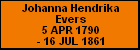 Johanna Hendrika Evers