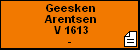 Geesken Arentsen