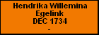 Hendrika Willemina Egelink