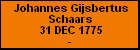 Johannes Gijsbertus Schaars