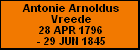 Antonie Arnoldus Vreede