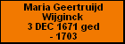 Maria Geertruijd Wijginck