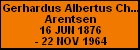 Gerhardus Albertus Christiaan Arentsen