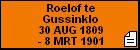 Roelof te Gussinklo