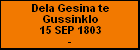 Dela Gesina te Gussinklo