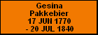 Gesina Pakkebier