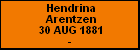 Hendrina Arentzen