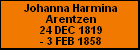 Johanna Harmina Arentzen