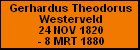 Gerhardus Theodorus Westerveld