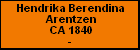Hendrika Berendina Arentzen