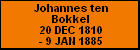 Johannes ten Bokkel