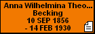 Anna Wilhelmina Theodora Becking