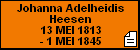 Johanna Adelheidis Heesen
