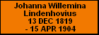 Johanna Willemina Lindenhovius