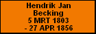 Hendrik Jan Becking