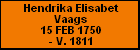 Hendrika Elisabet Vaags