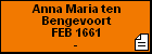 Anna Maria ten Bengevoort