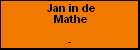 Jan in de Mathe