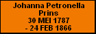 Johanna Petronella Prins