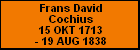 Frans David Cochius