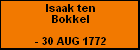 Isaak ten Bokkel