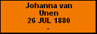 Johanna van Unen