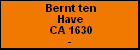 Bernt ten Have