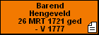 Barend Hengeveld