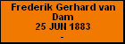 Frederik Gerhard van Dam