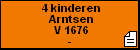 4 kinderen Arntsen