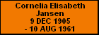 Cornelia Elisabeth Jansen