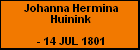 Johanna Hermina Huinink