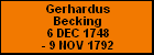 Gerhardus Becking