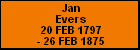 Jan Evers