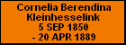 Cornelia Berendina Kleinhesselink