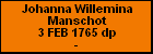 Johanna Willemina Manschot