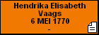 Hendrika Elisabeth Vaags