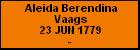 Aleida Berendina Vaags