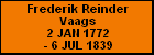 Frederik Reinder Vaags