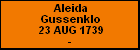 Aleida Gussenklo
