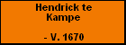 Hendrick te Kampe