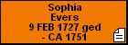 Sophia Evers