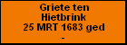 Griete ten Hietbrink
