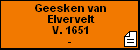 Geesken van Elvervelt