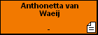 Anthonetta van Waeij
