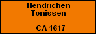 Hendrichen Tonissen