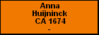 Anna Huijninck